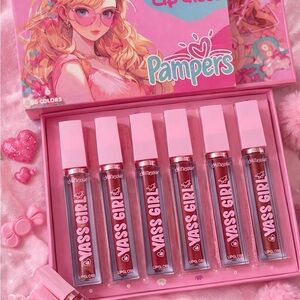 Matte lip gloss set
